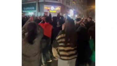 World News | Iranian Media Says Khamenei's Daughter, Son-in-law Killed; Reports of Major Celebrations in Iran