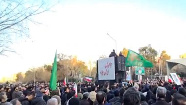 World News | Iranians Take to Streets to Mourn Killing of Supreme Leader Ayatollah Khamenei
