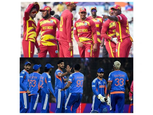 Sports News | T20 WC: Threats from Offies, Wrist Spin a Point of Focus During IND-WI Virtual Knockout Match