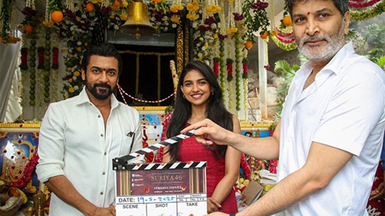 Entertainment News |  Makers of 'Suriya 46' to Unveil First Look on This Date, Check Announcement Poster