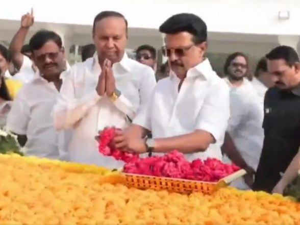 India News | Tamil Nadu CM Stalin Turns 73; Pays Tribute to CN Annadurai, M Karunanidhi