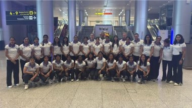 Sports News | India and Scotland Touch Down in Hyderabad for FIH World Cup 2026 Qualifiers