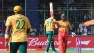 Sports News | Zimbabwe Scores 153/7 in Super 8 Against South Africa Despite Sikandar Raza's 73