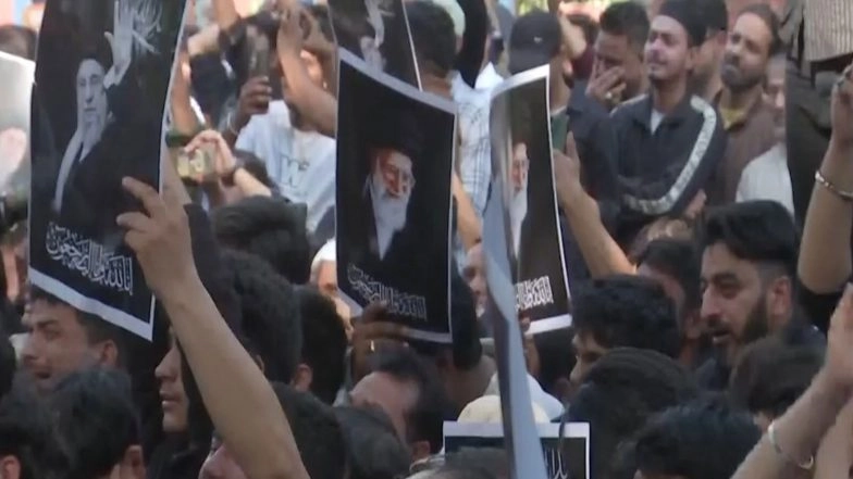 India News | Shia Muslims Across India Mourn Iran Leader Khamenei's Death; Raise Slogans Against US, Israel