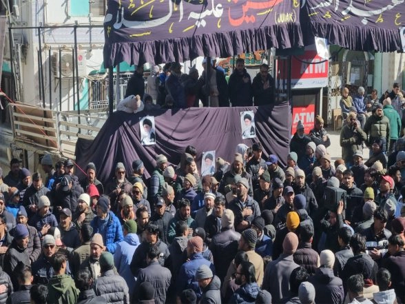 India News | People in Ladakh Mourn Death of Ayatollah Ali Khamenei