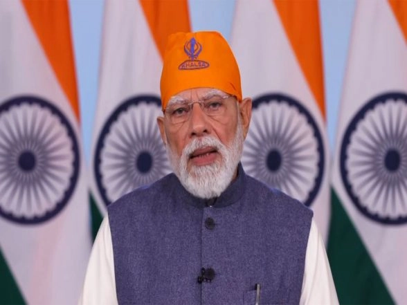 India News | PM Modi Pays Tribute to Guru Tegh Bahadur at 'Hind-Di-Chadar' Event in Navi Mumbai