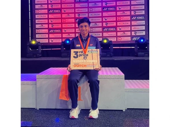 Sports News | Shaina Manimuthu Secures Bronze at Dutch Junior International 2026