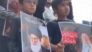 India News | Telangana: Tanzeem-e-Jaffery Organises Protest Rally Against US, Israel After Khamenei's Death