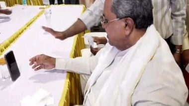 India News | CM Siddaramaiah Spoke to Karnataka People Stranded in Dubai Amid Middle East Tensions