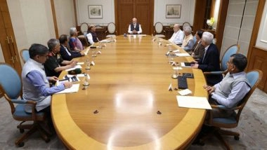 India News | Prime Minister Modi Chairs CCS Meeting to Review Evolving Situation in West Asia