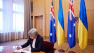 World News | Australian FM Wong Arranges for Emergency Consular Assistance for Australians in UAE and Qatar