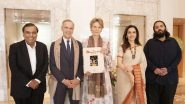 Business News | Ambani Family Hosts Canadian PM Mark Carney at Their Home in Mumbai