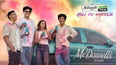 Business News | House of McDowell's Soda's Yaari Jam: Holi on Wheels Transforms the Festival into an Unforgettable Adventure