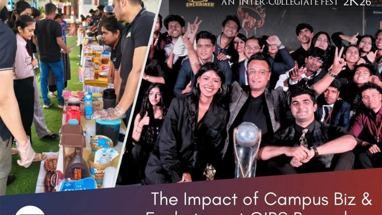 Business News | GIBS Bangalore Successfully Concludes Enchainer 2K26, Bringing Together 500+ Participants for a Grand Management Fest and Campus Biz Entrepreneurship
