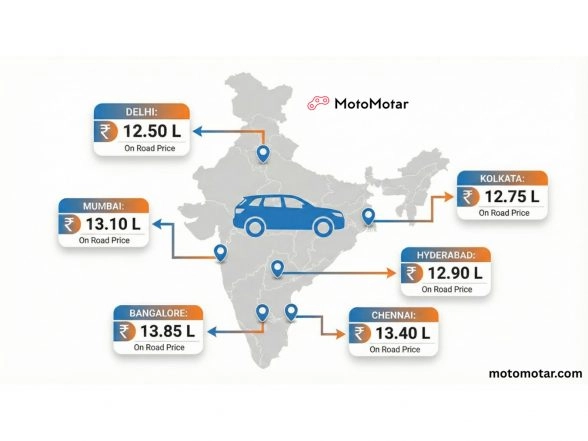Business News | Why the Same Car Costs Differently Across Indian Cities: Understanding On-Road Pricing