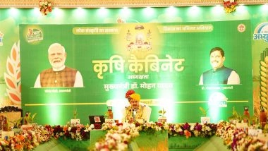 India News | MP CM Mohan Yadav Announces to Hold Cabinet Meetings Across All Regions During Farmer Welfare Year