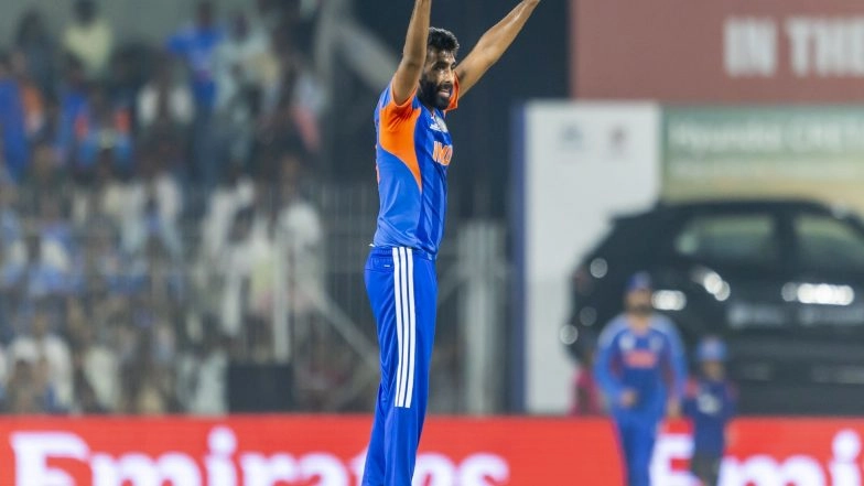 Sports News | T20 WC: Bumrah Gets 'Impact Player of the Match' Award Following India's Win over West Indies
