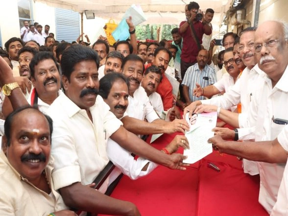 India News | Trichy DMK Ministers Submit Applications to Contest Upcoming Assembly Polls