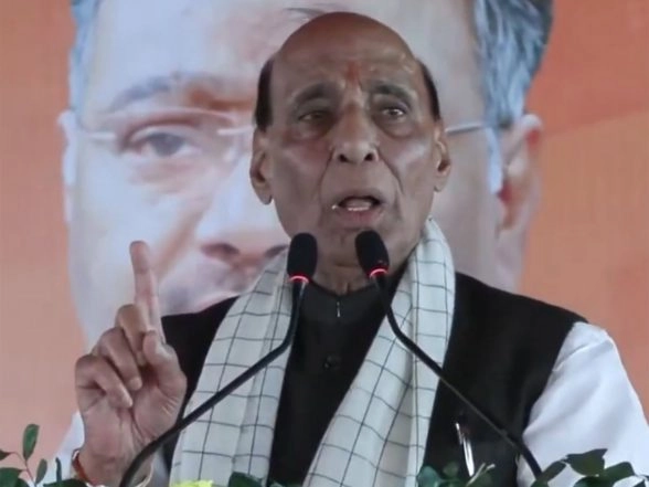 India News | For Whom is Your 'Mamata': Rajnath Singh Accuses West Bengal CM of Favouring Criminals