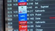 India News | Delhi: Several International Flights from IGI Airport Delayed Amid Ongoing West Asian Conflict