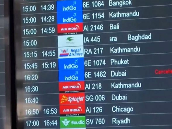 India News | Delhi: Several International Flights from IGI Airport Delayed Amid Ongoing West Asian Conflict