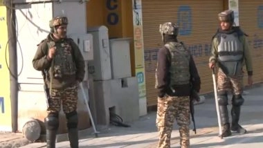 India News | Security Remains at High-alert in Srinagar's Lal Chowk After Killing of Ayatollah Ali Khamenei