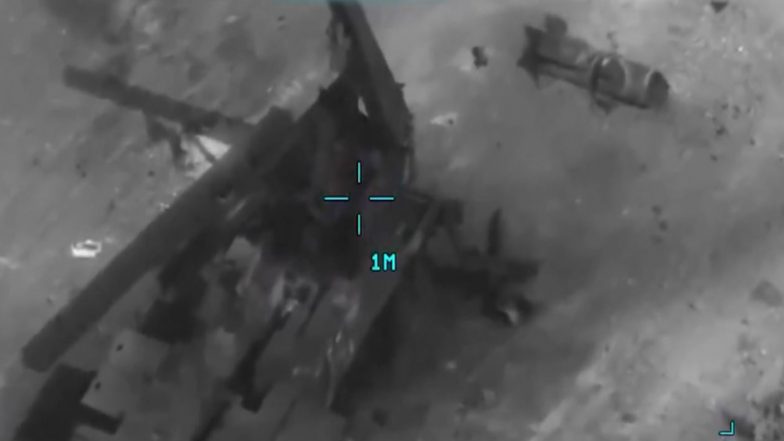 World News | Hezbollah Claims Dawn Attack on Israel's Air Base; Says Fired Swarm of Drones at Radar Sites, Control Rooms