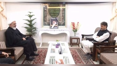 India News | After Sonia Gandhi Questions Govt Silence on Killing of Khamenei, Congress MP Imran Masood Meets His India-based Representative