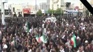 World News | Thousands Take to the Streets After US-Israeli Strikes Kill over 150 Schoolgirls in Iran, Reports State Media