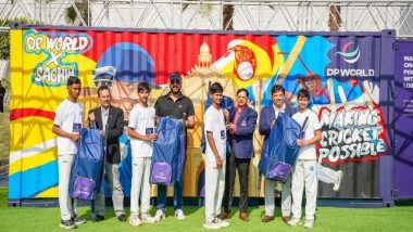 Sports News | 250 Cricket Kits Delivered in Presence of Indian Legend Yuvraj Singh