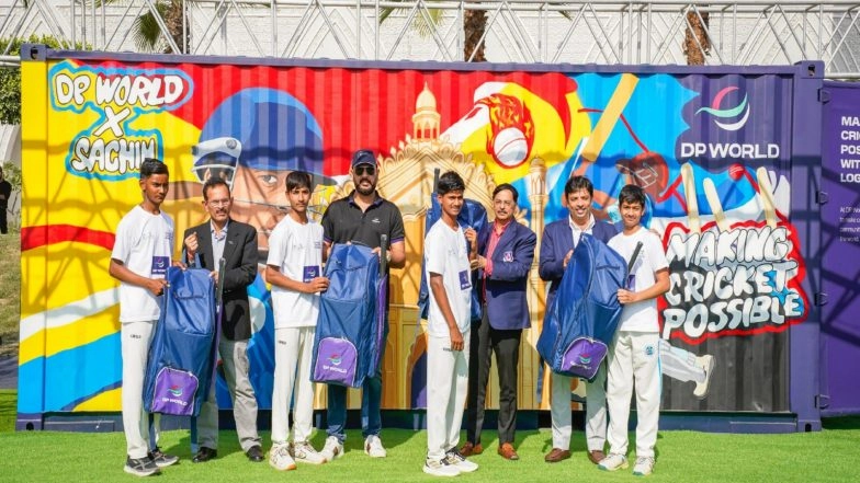 Sports News | 250 Cricket Kits Delivered in Presence of Indian Legend Yuvraj Singh