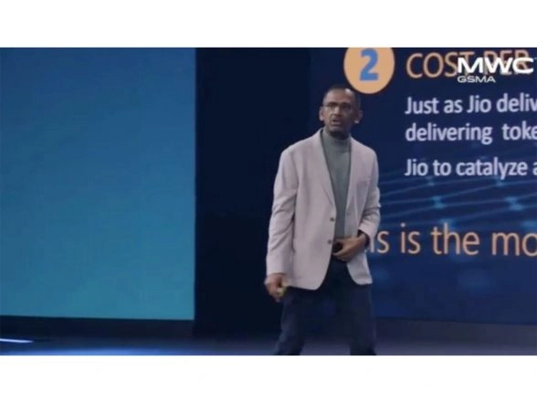 Business News | Jio Platforms CEO Outlines Shift from Connectivity to Intelligence at MWC 2026 in Barcelona