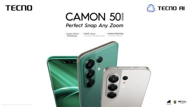 Business News | TECNO Unveils CAMON 50 Series and Tonino Lamborghini Collaboration at MWC 2026