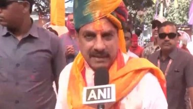India News | Madhya Pradesh CM Mohan Yadav Celebrates Holi in Bhopal
