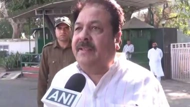 India News | Congress MP Rajeev Shukla Extends Holi Greetings, Calls for Peace in West Asia