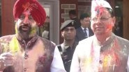 India News | Uttarakhand CM, Governor Celebrated Holi at Lok Bhawan, Extend Greetings