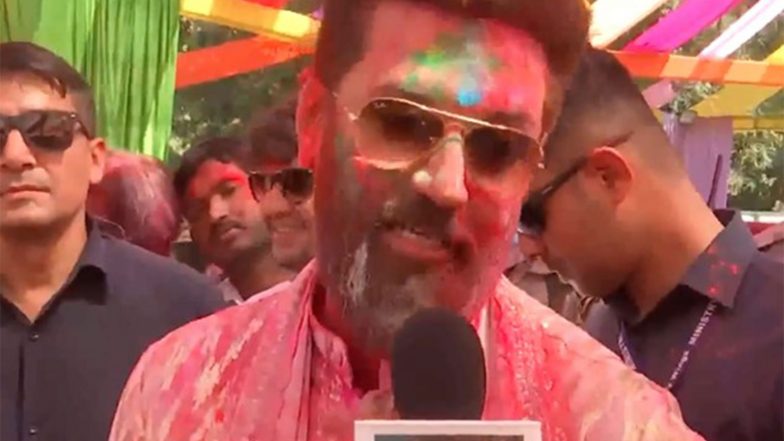 India News | LJP(RV) Chief Chirag Paswan Congratulates BJP Rajya Sabha Candidates