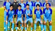 Sports News | India U17s Defeat Hosts Myanmar in First Friendly