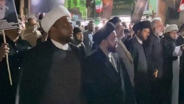 India News | Telangana Iranian Community Honours Khamenei; Thousands March in Hyderabad to Condemn Killing