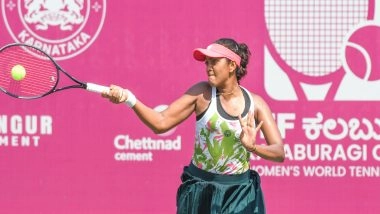Sports News | Ankita Raina and Zeel Desai Advance to Second Round in ITF W35 Kalaburagi