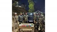 India News | Manipur Police Intercepts SUV at Tengnoupal Check Post, Recovers Large Quantity of Narcotics
