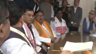 India News | Assam BJP Candidates, UPPL Chief Pramod Boro File Nominations for RS Polls