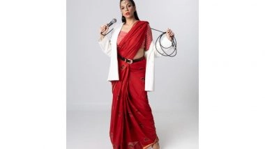 Business News | Sharul Channa, Singapore's Leading Stand-Up Comic, Teams Up with Renowned Saree Brand, Suta for Women's Day India Tour