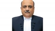 India News | Justice Sushrut Arvind Dharmadhikari Appointed as Chief Justice of Madras High Court