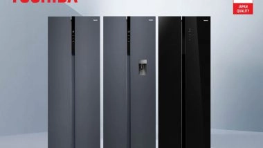 Business News | Toshiba Unveils Its Premium Side-by-Side Refrigerator Range in India