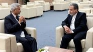 World News | EAM Jaishankar Dials Iranian Counterpart Araghchi Amid West Asia Conflict