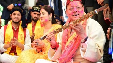 India News | Holi Celebrations Reflect Uttarakhand's Culture, Faith, and Development: CM Dhami
