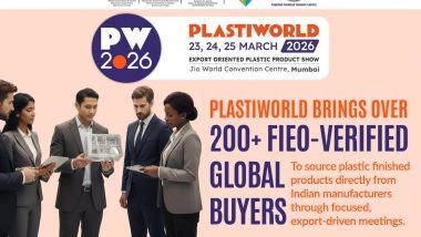 Business News | Global Buyers Verified by the Federation of Indian Export Organisations (FIEO) to Explore Sourcing Plastic Finished Products from India