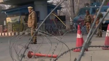 India News | J-K: Security Forces at Srinagar's Lal Chowk Remains on High-alert After Ayatollah Khamenei's Death