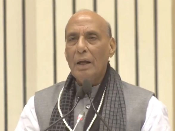 India News | 'Deeply Saddened': Rajnath Singh Condoles Death of 2 Pilots in Assam Su-30 Crash